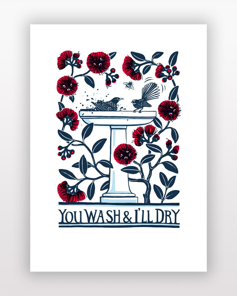 NZ Tea Towels by Tanya Wolfkamp